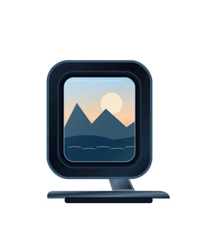 KRYTO desk display concept